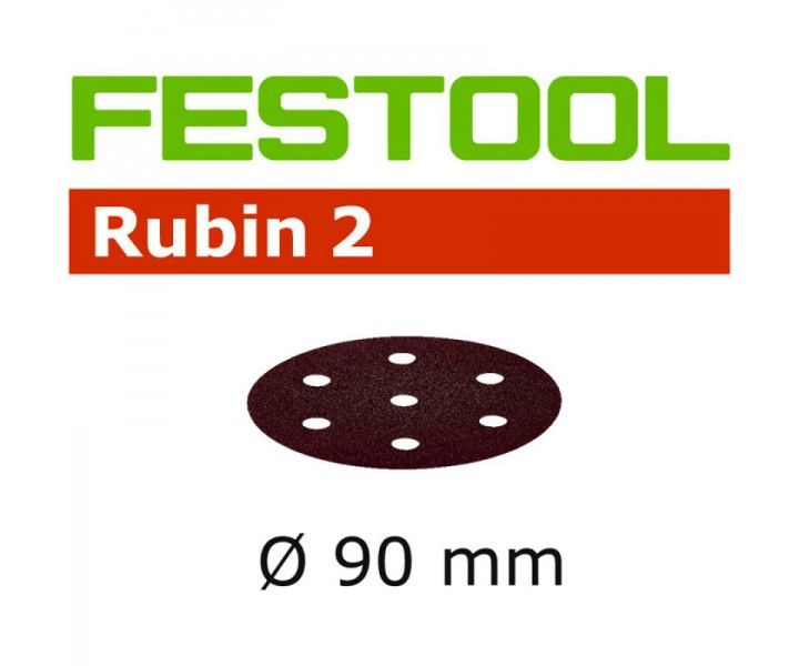 Фото Материал шлифовальный Festool Rubin II P 180, компл. из 50 шт. STF D90/6 P180 RU2/50 в интернет-магазине ToolHaus.ru