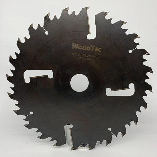 Фото Пила дисковая Ø400 х 50 х 4,2/2,8 Z = (24 + 24) + 4 WoodTec в интернет-магазине ToolHaus.ru